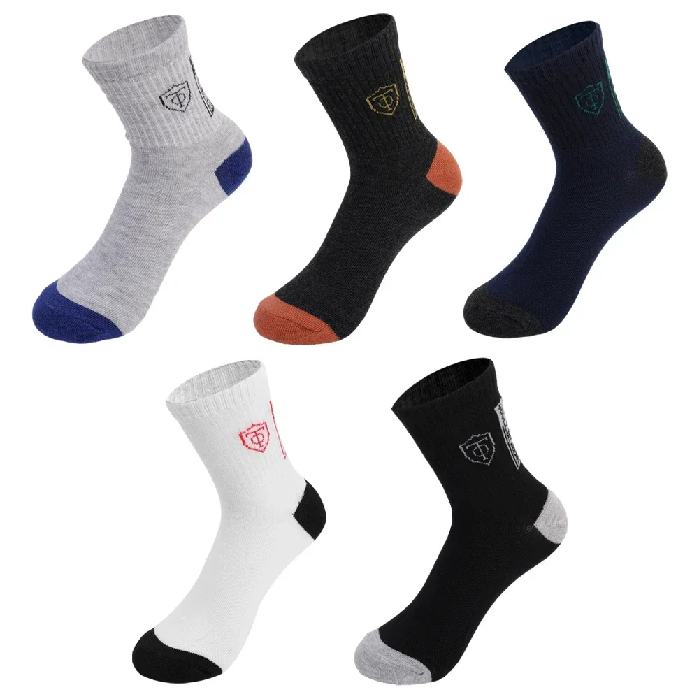 10 PAIRS OF BREATHABLE BAMBOO MEN'S SPORTS SOCKS - ANTI-SLIP - Image 3