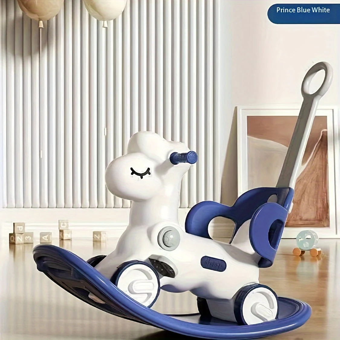 2-in-1 Rocking Horse & Balance Bike – WobbiRider - Image 10