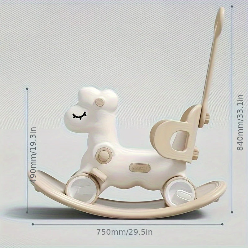 2-in-1 Rocking Horse & Balance Bike – WobbiRider - Image 2