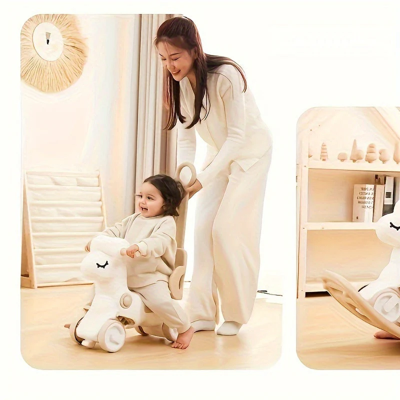 2-in-1 Rocking Horse & Balance Bike – WobbiRider - Image 4