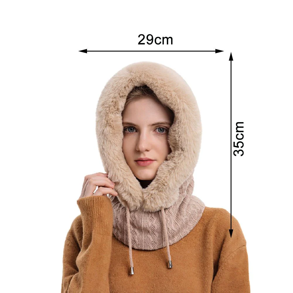 3-in-1 Winter Scarf and Hat for Women – Isabella - Image 11