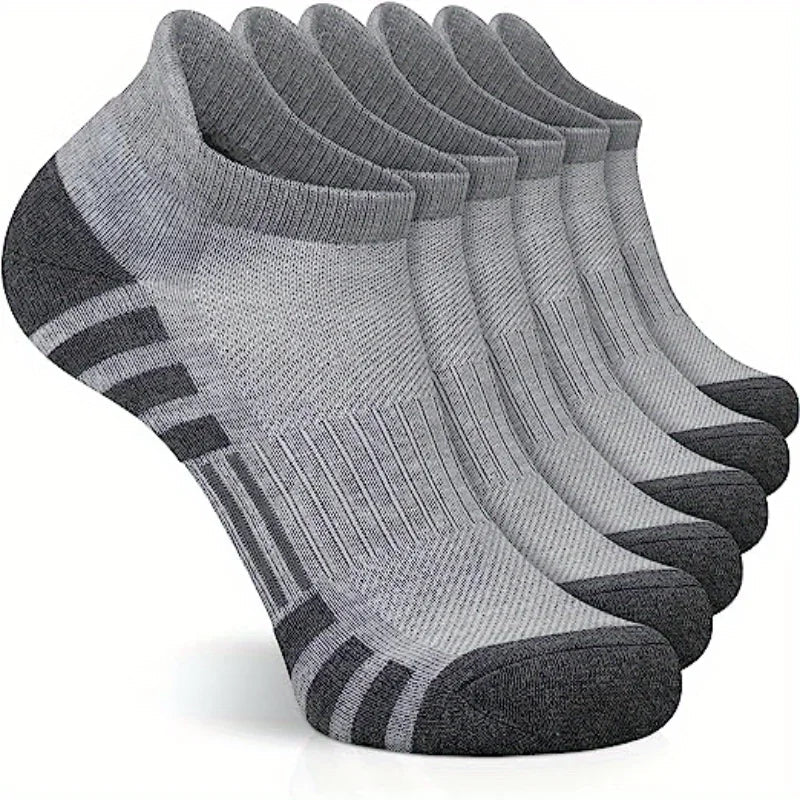 6 Pairs of Breathable Ankle Socks - ActiveRun - Image 8