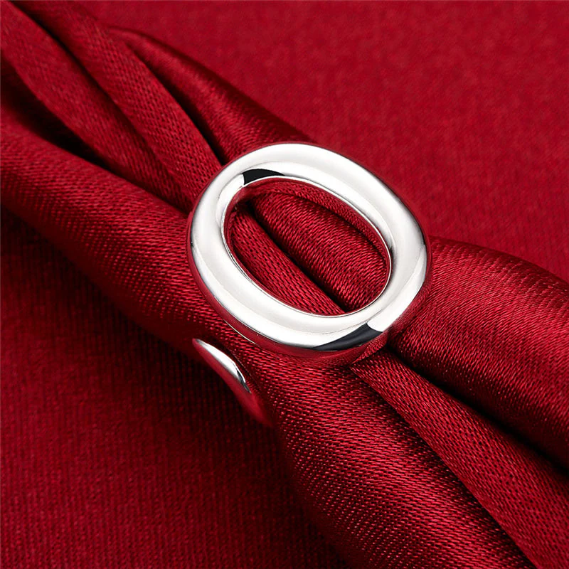 Adjustable Circle Ring | Open Design | Elegant Women's Jewellery - Image 3