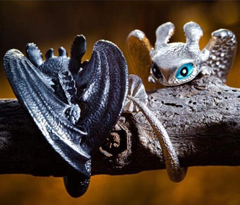 Adjustable Dragon Rings | Couple Jewellery - Image 5