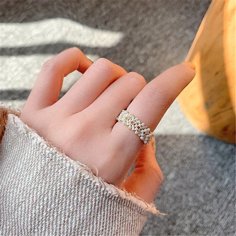Adjustable Pearl Ring | Elegant Design - Image 6