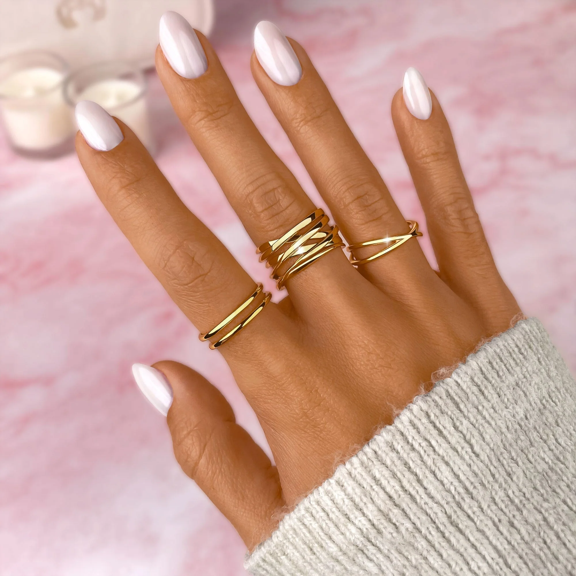 Amaya Open Double Ring - Image 4