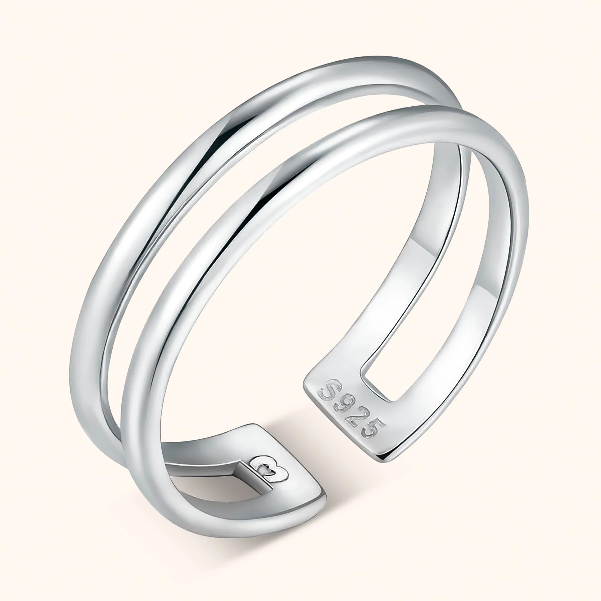 Amaya Open Double Ring - Image 7