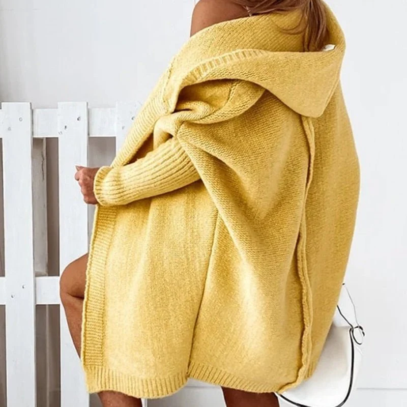 Autumn Women's Hooded Cardigan – Noelia - Image 2