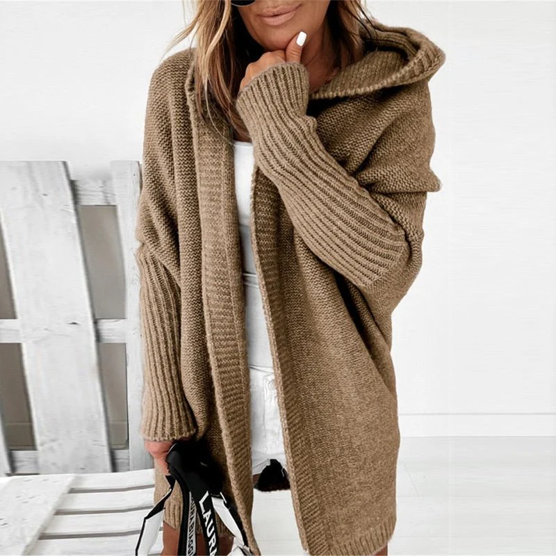 Autumn Women's Hooded Cardigan – Noelia - Image 9