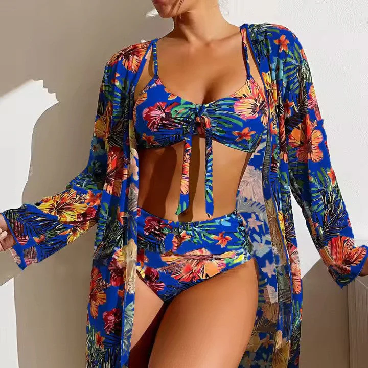 Bikini set with High Waist and Cover-up – Amira - Image 8