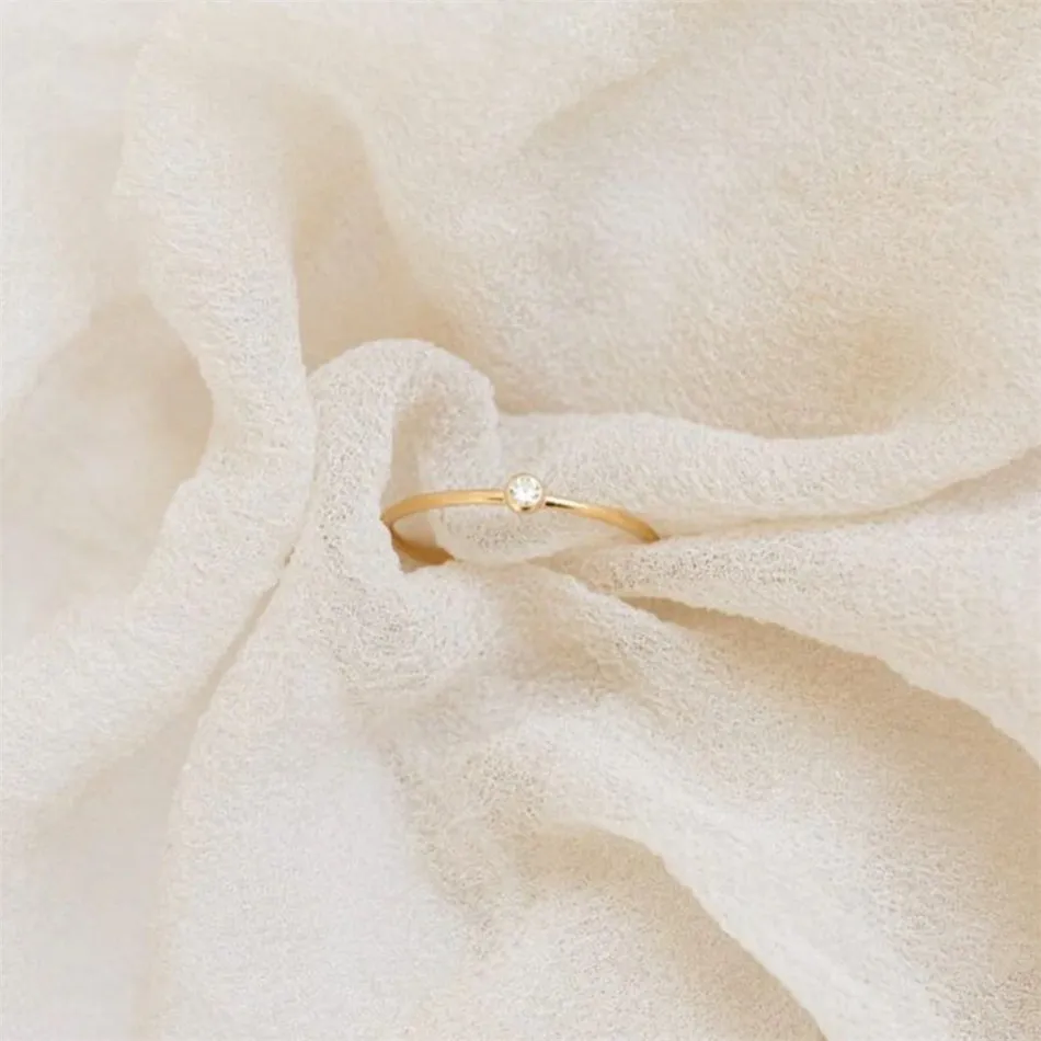 Birthstone Ring | Simple Design | Personalised Gift - Image 12