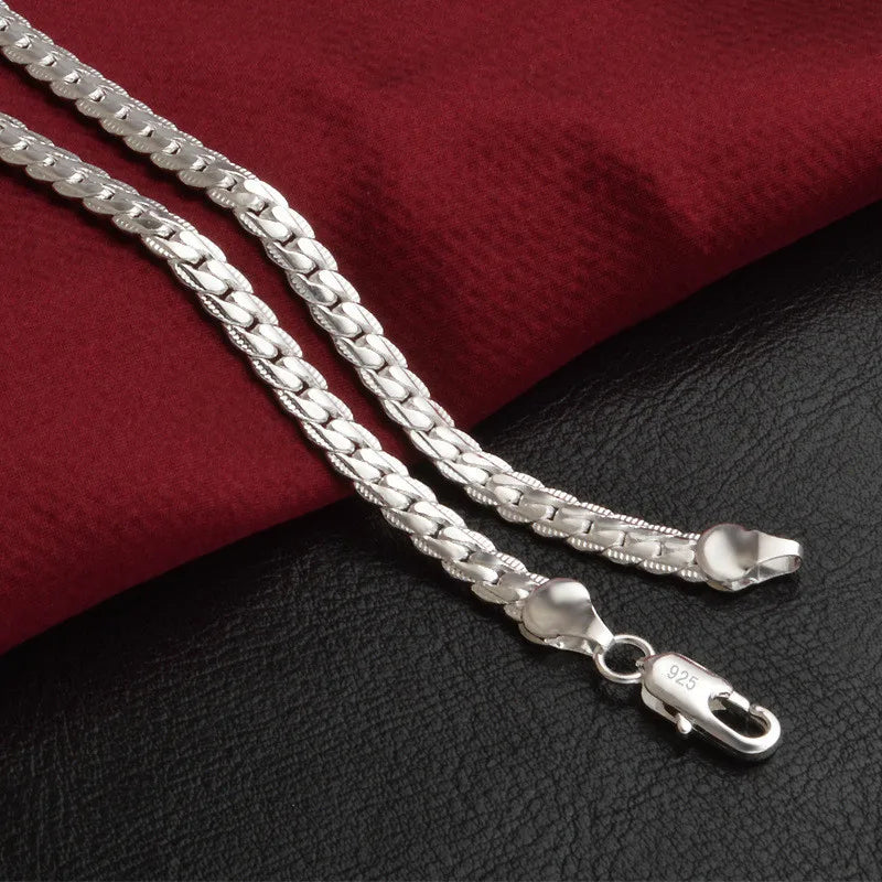 Bliss Sterling Necklace | Sparkling Chain - Image 3