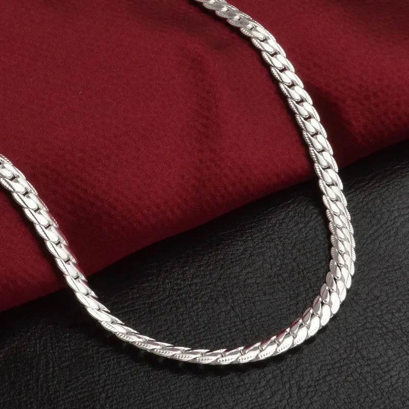 Bliss Sterling Necklace | Sparkling Chain - Image 6