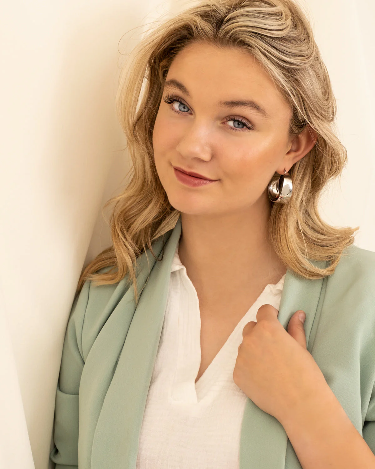 Bold Gold and Silver Statement Hoops - Image 4