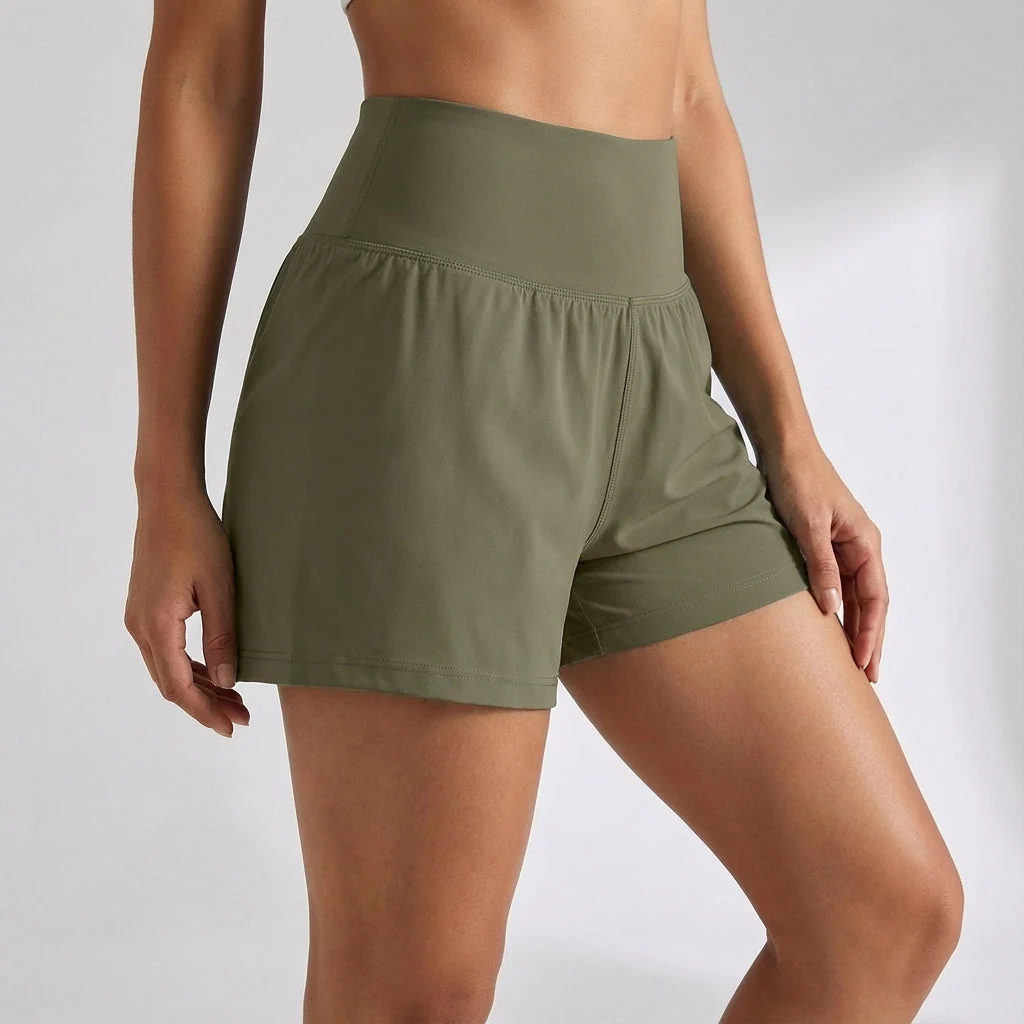 Breathable Training Shorts for Women - Ivy - Image 11