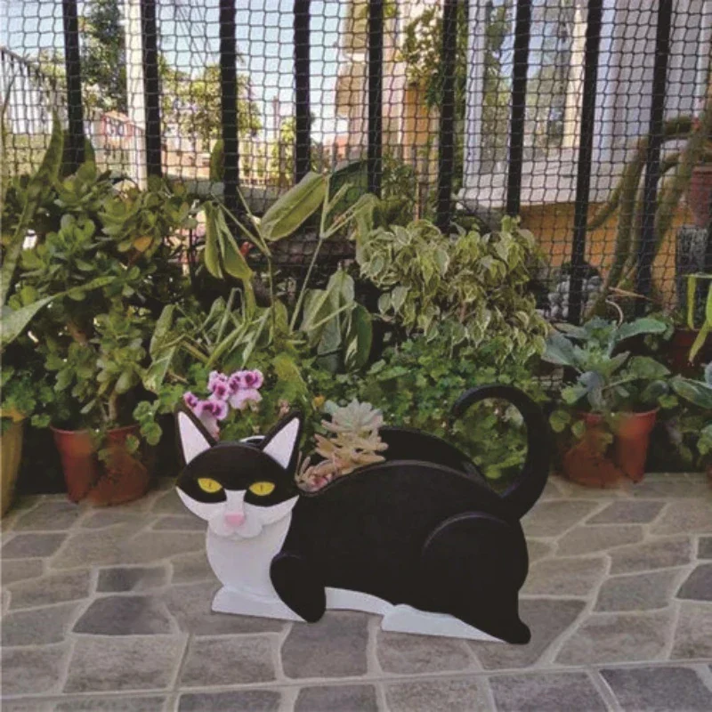 Cat-Shaped DIY Planter - KittyKraft - Image 14