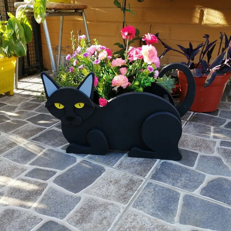 Cat-Shaped DIY Planter - KittyKraft - Image 3
