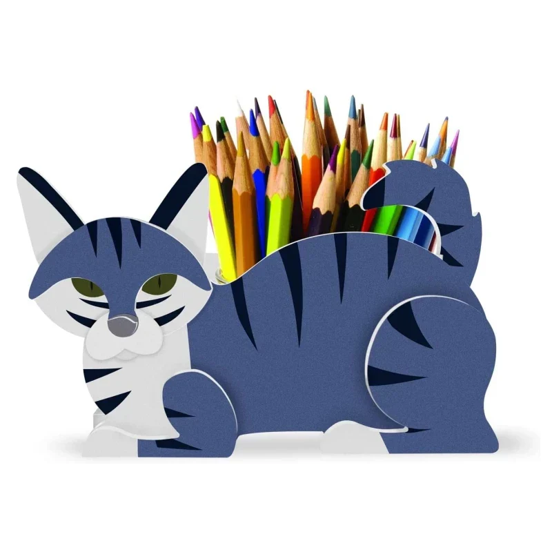 Cat-Shaped DIY Planter - KittyKraft - Image 4