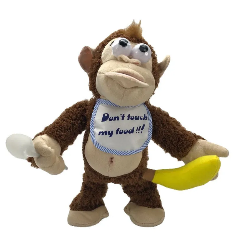 Cheeky Electronic Monkey Plush – BananaGuard - Image 2