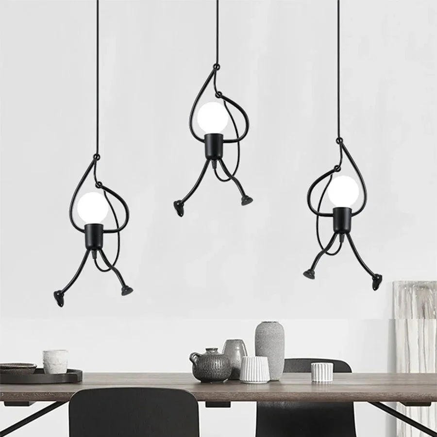 Cheerful Doll Wall Lamp - RetroGlow - Image 6