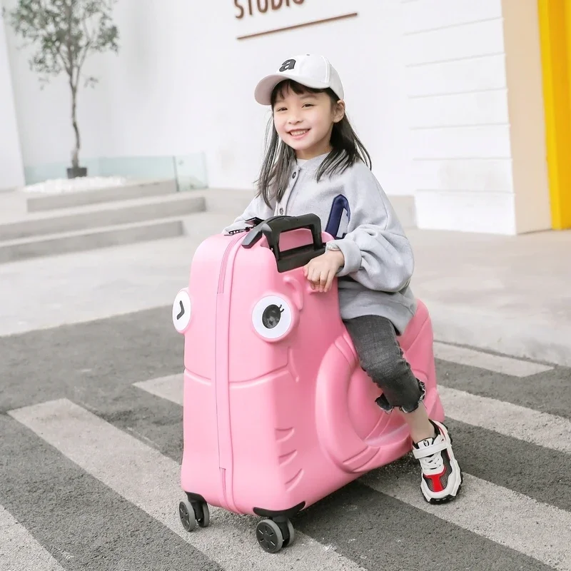 Child's seat suitcase with scooter function – Naples - Image 8