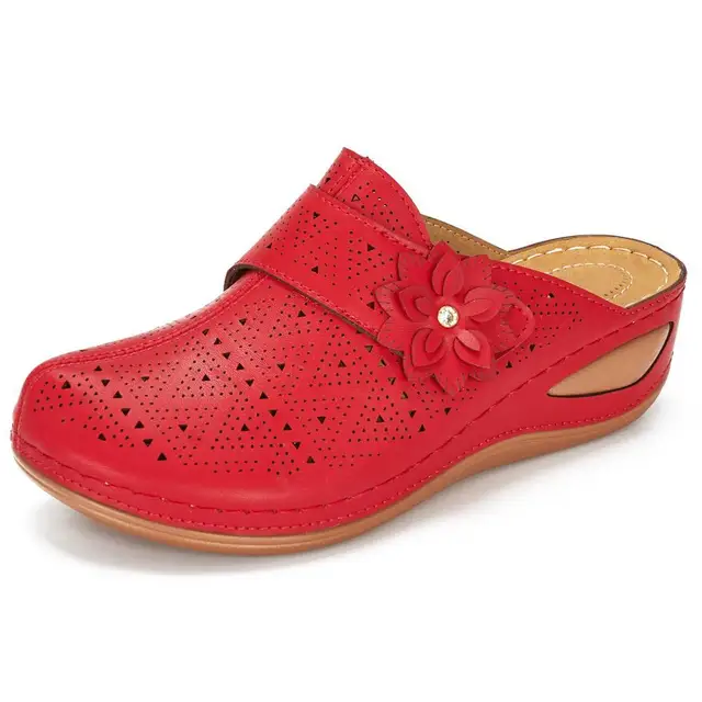 Clara - Orthopaedic Cognac Clogs - Image 8