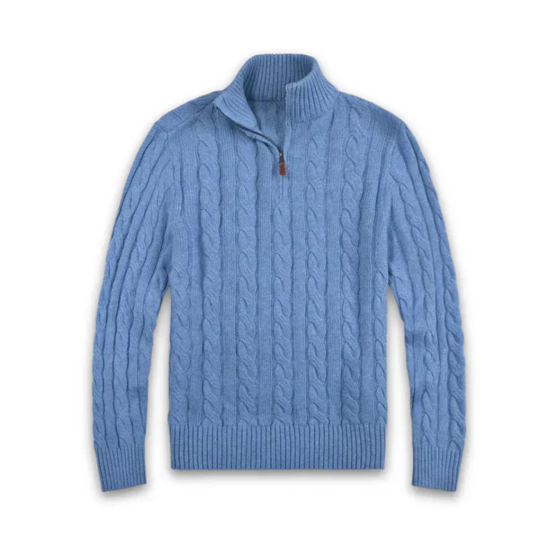 Classic Cable Knit Sweater for Men - Henry - Image 2
