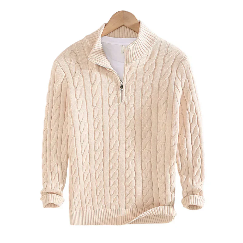 Classic Cable Knit Sweater for Men - Henry - Image 4