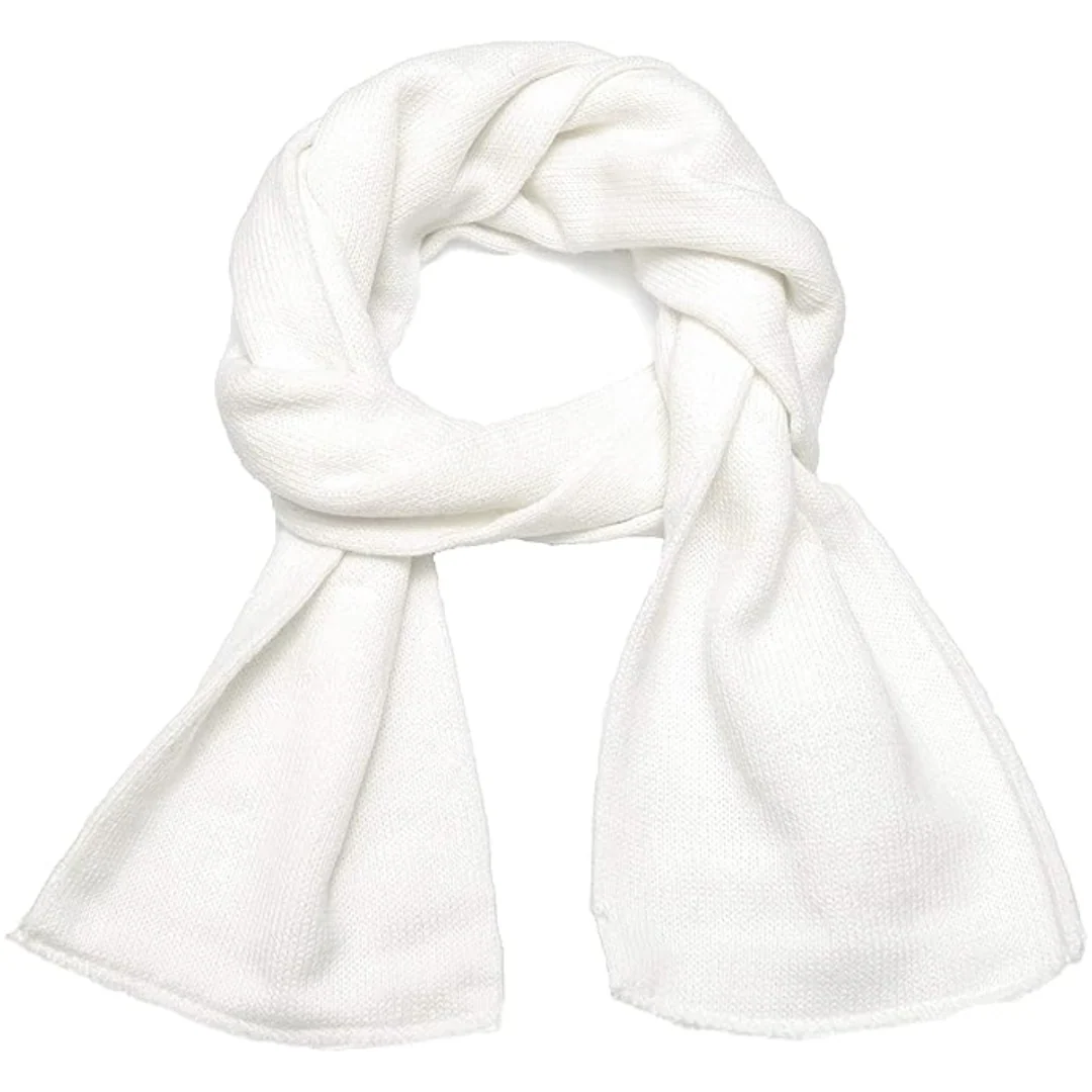 Classic Double Layer Knit Winter Scarf for Men - Xander