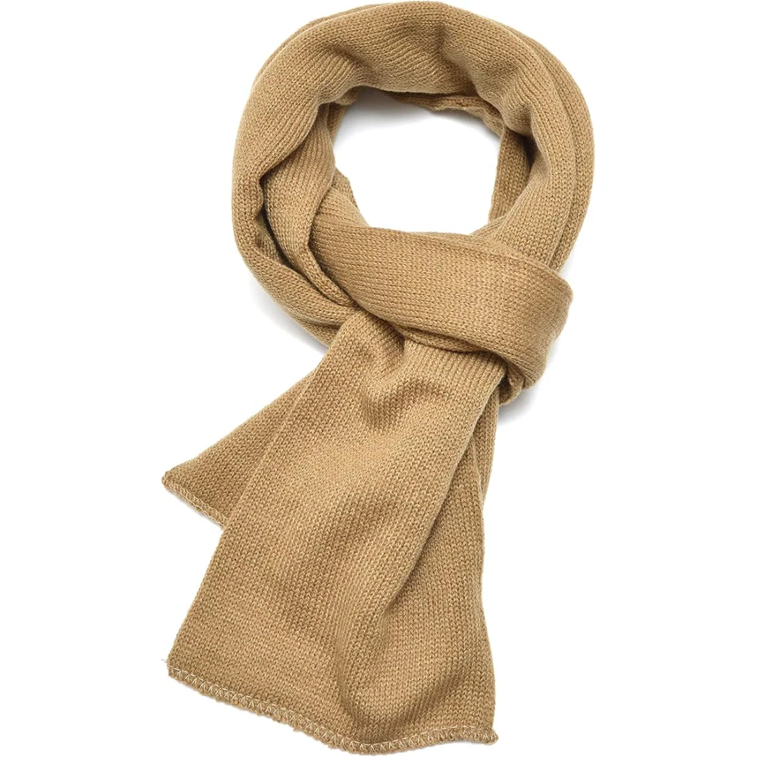 Classic Double Layer Knit Winter Scarf for Men - Xander - Image 11