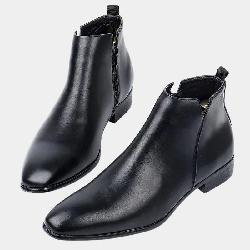 Classic Retro Leather Men's Boots - Lars