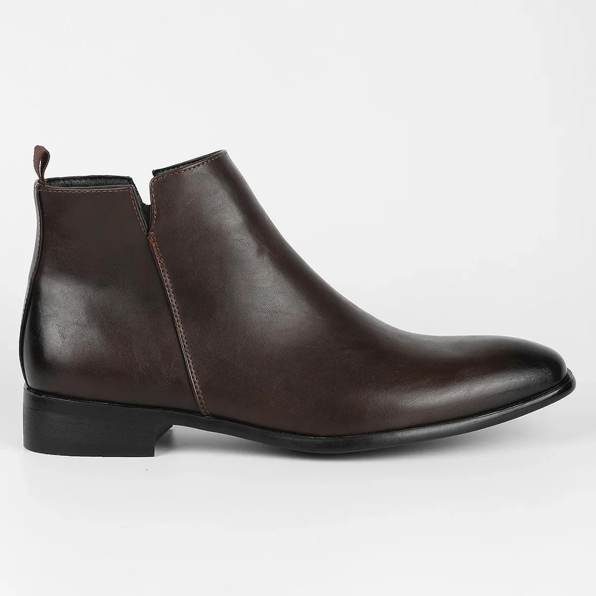Classic Retro Leather Men's Boots - Lars - Image 9