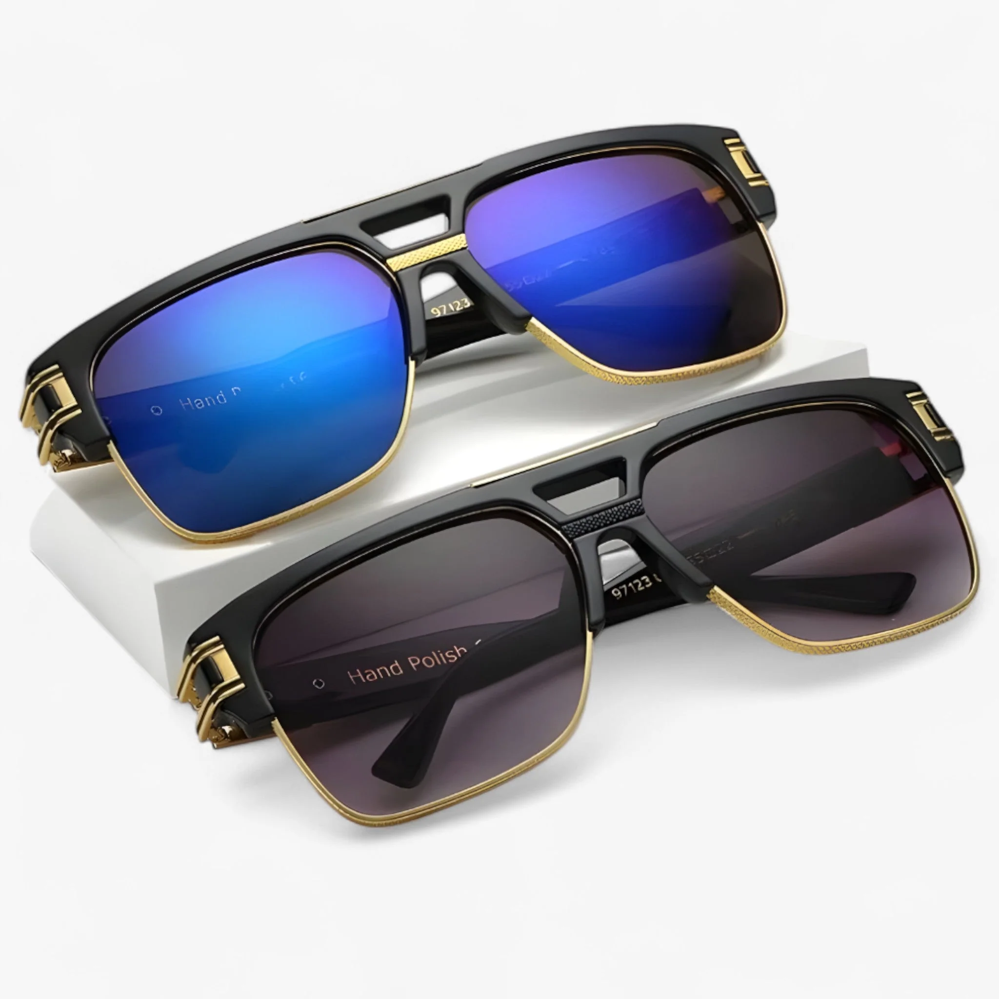 Classic Unisex Mirror Sunglasses – Lynor - Image 12