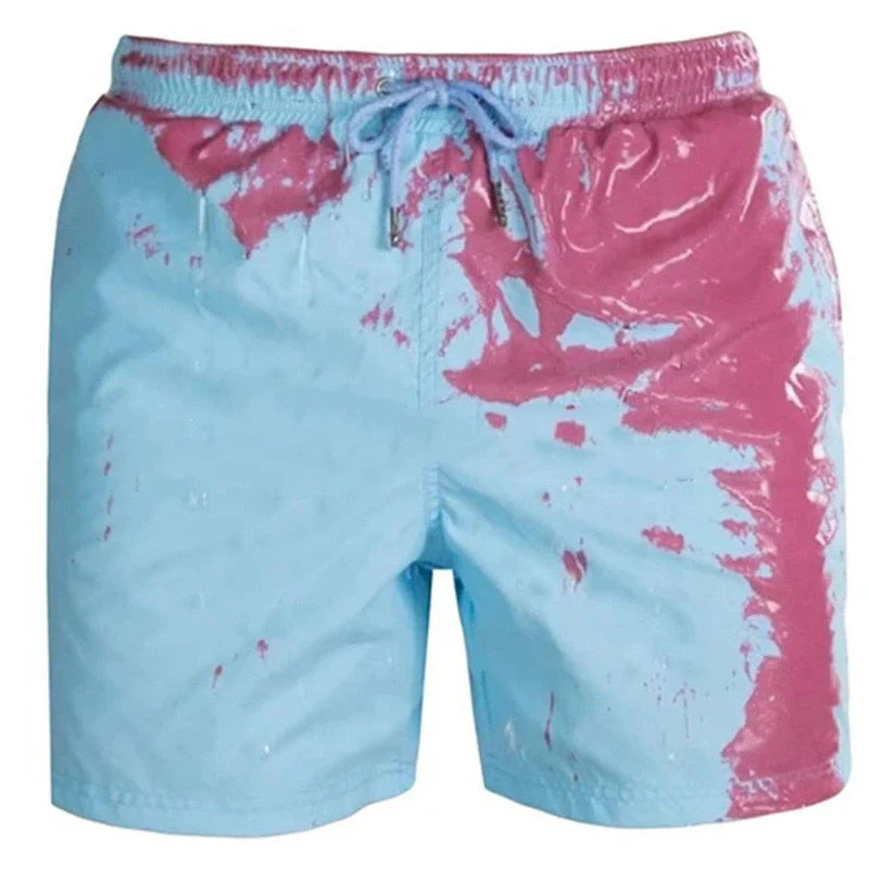 Colour-changing men's swimming shorts with thermal effect – Summer highlight 2025 - Image 5