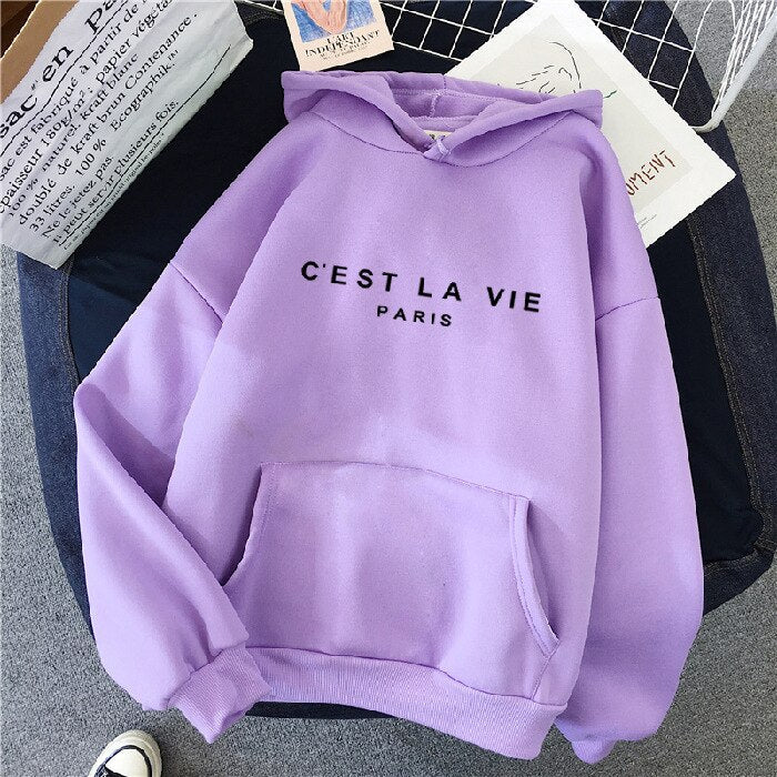 Comfortable Ladies Hoodie - Soleil