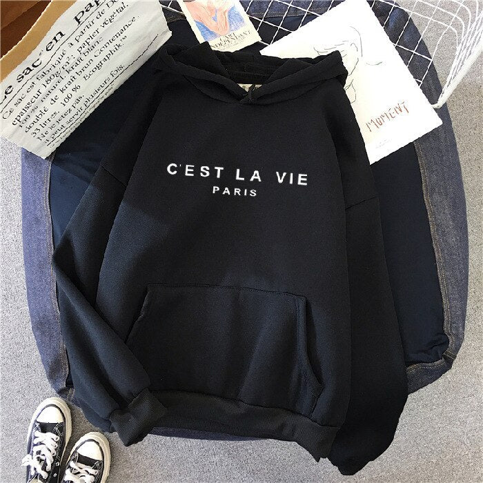 Comfortable Ladies Hoodie - Soleil - Image 3