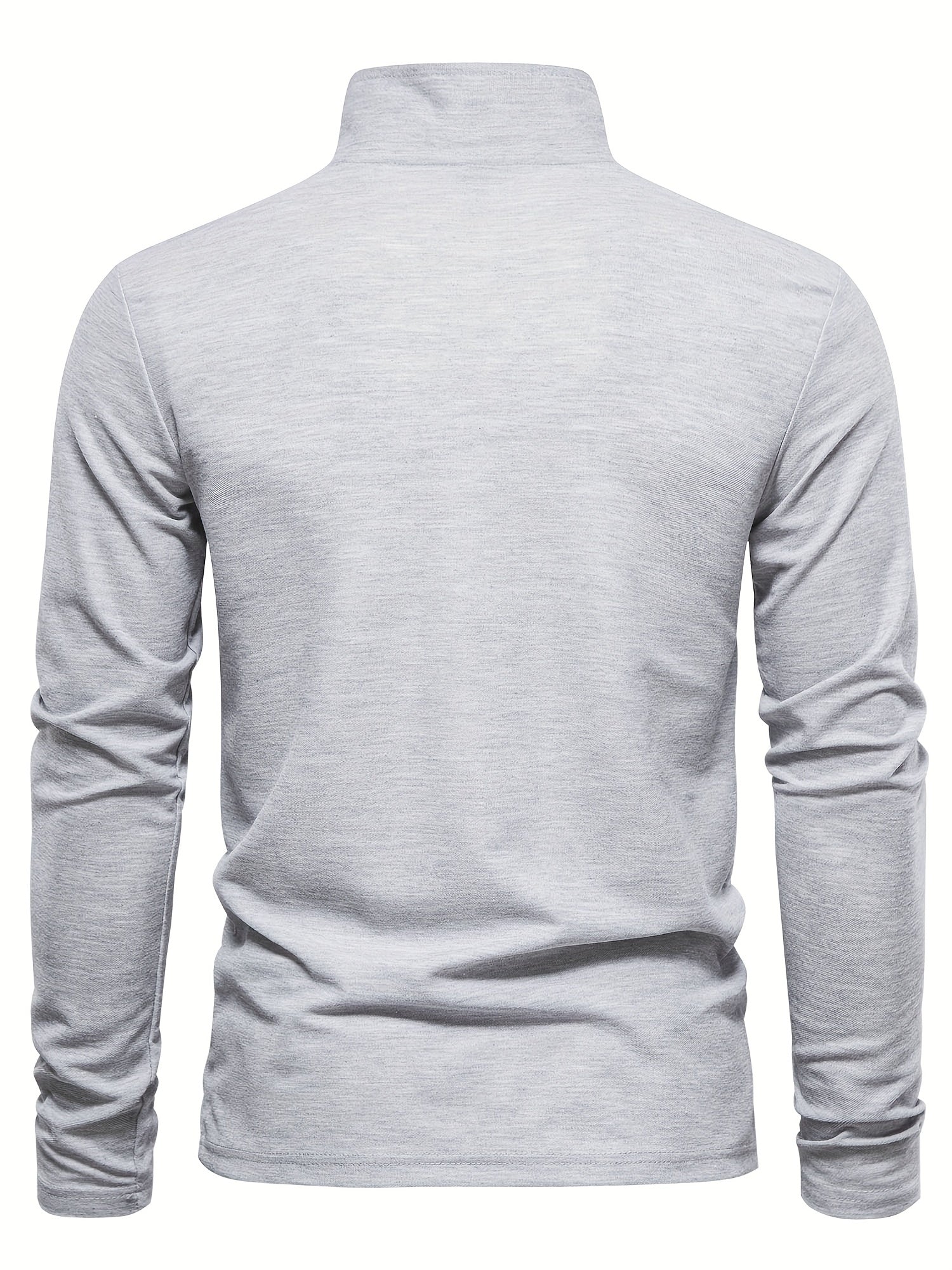 Comfortable Men's Polo with Long Sleeves - Image 10