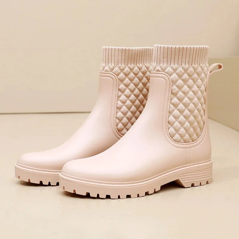 Comfortable Waterproof Ladies' Rain Boots - Livia Rain Luxe - Image 2