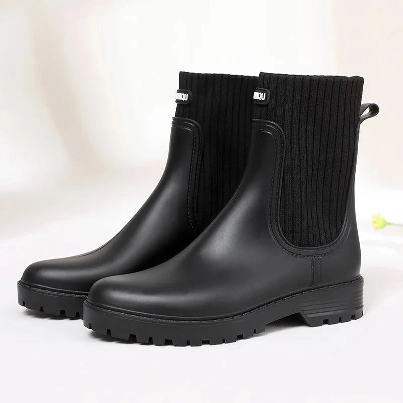 Comfortable Waterproof Ladies' Rain Boots - Livia Rain Luxe - Image 4