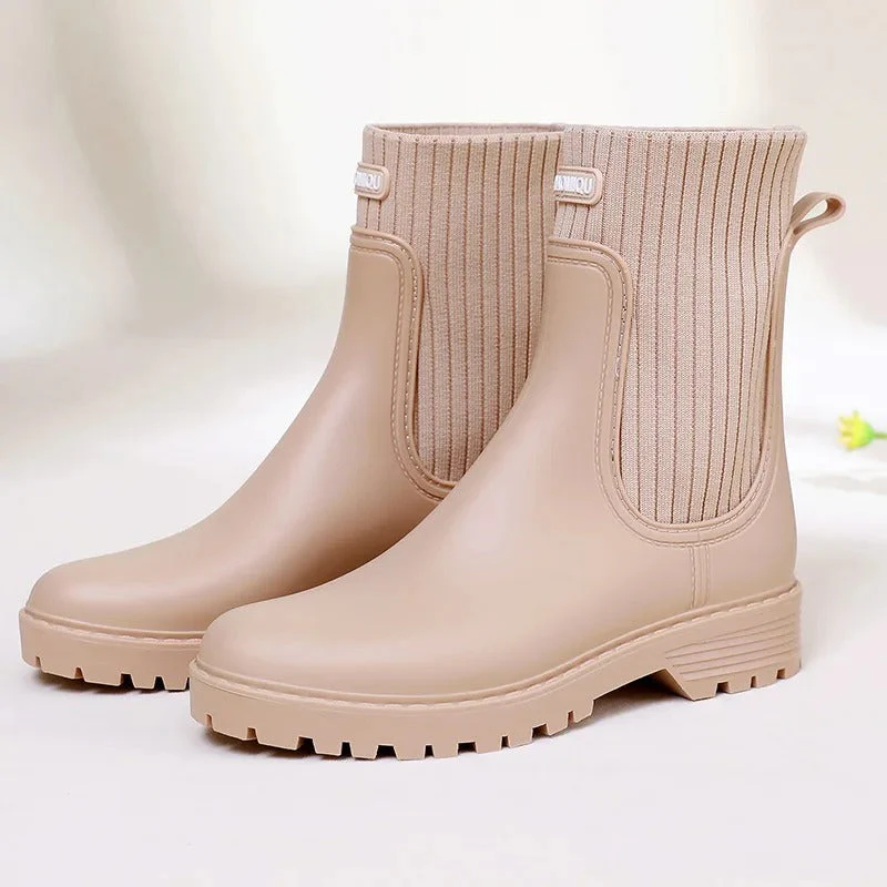 Comfortable Waterproof Ladies' Rain Boots - Livia Rain Luxe - Image 5