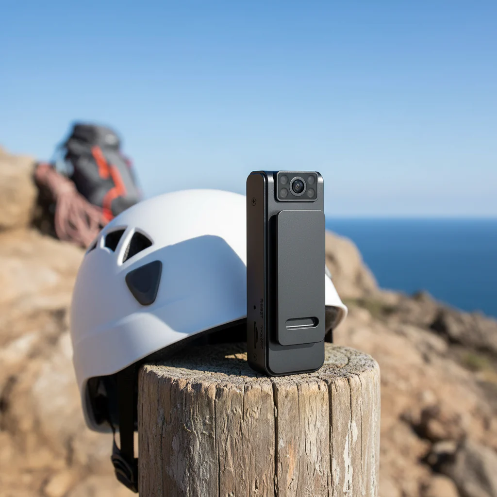 Compact HD action camera - ActionClip