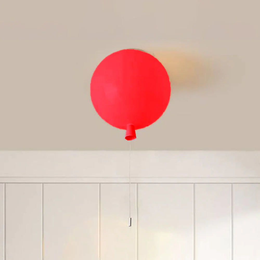 Compact Modern LED Balloon Ceiling Lamp - AuraLite - Image 13