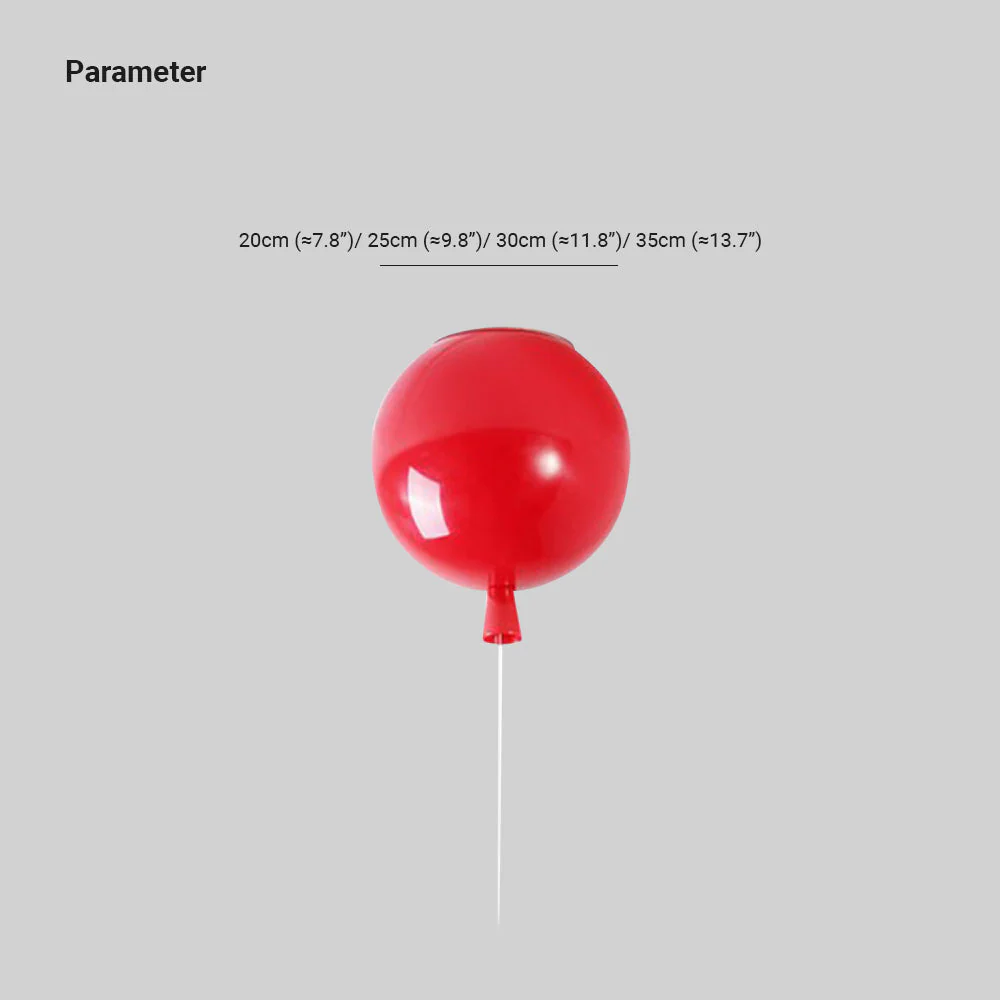 Compact Modern LED Balloon Ceiling Lamp - AuraLite - Image 4