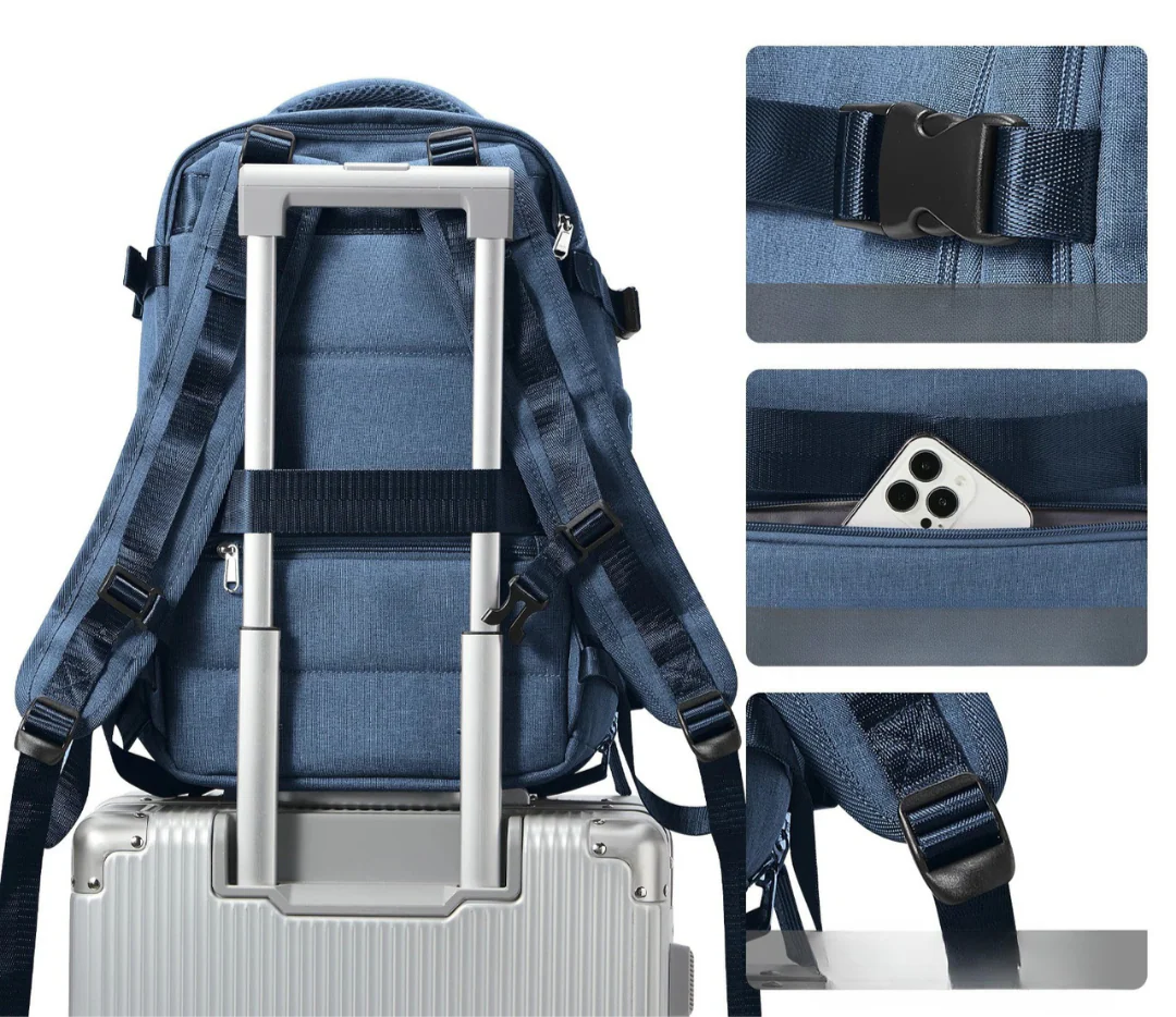Compact Unisex Travel Backpack - Image 6