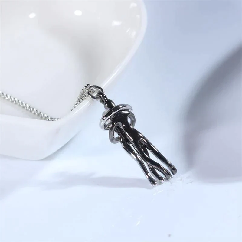 Couples Pendant Necklace | Heart-Shaped Matching Necklaces - Image 7