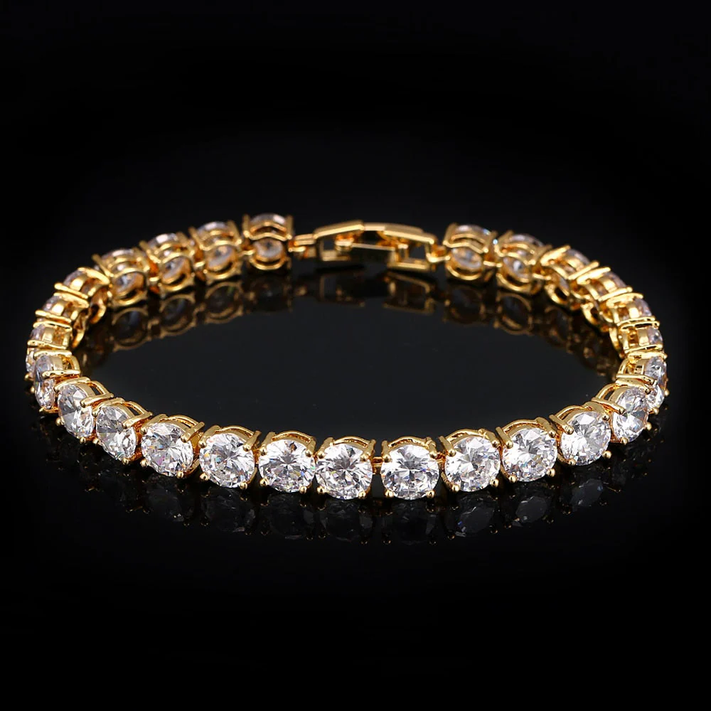 Crystal Heart Tennis Bracelet | Sparkling Accessory - Image 5