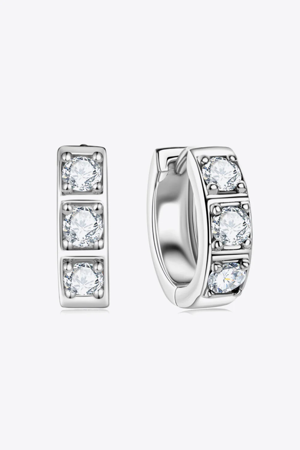 Crystal Hoop Elegant Earrings | Ear Sparkling Accessories - Image 5