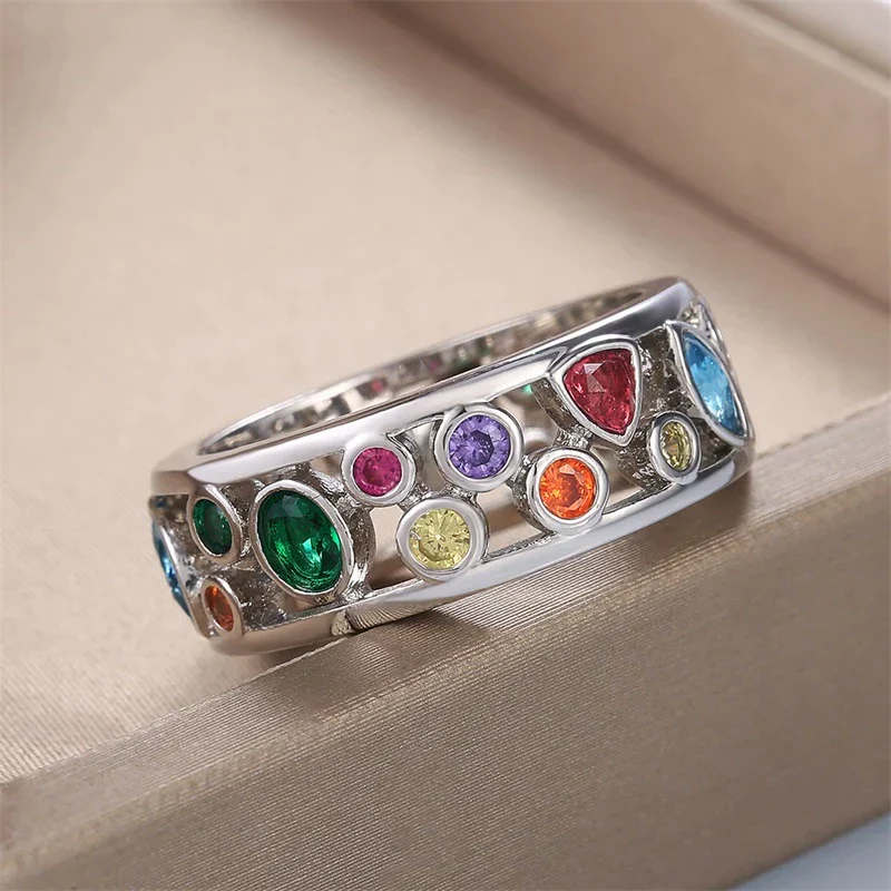 Crystal Quartz Ring | Elegant Statement Jewellery for Women - Image 3