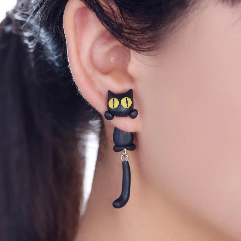 Cute Cat Paw Earrings - Purrfect Paws