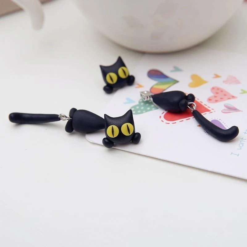 Cute Cat Paw Earrings - Purrfect Paws - Image 6